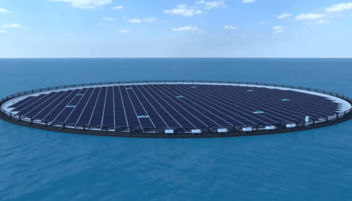 Floating Solar Hybrid Plant