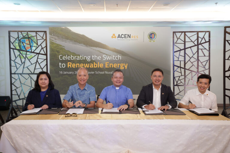 ACEN Partners with Xavier School Nuvali for 100% Renewable Energy Transition