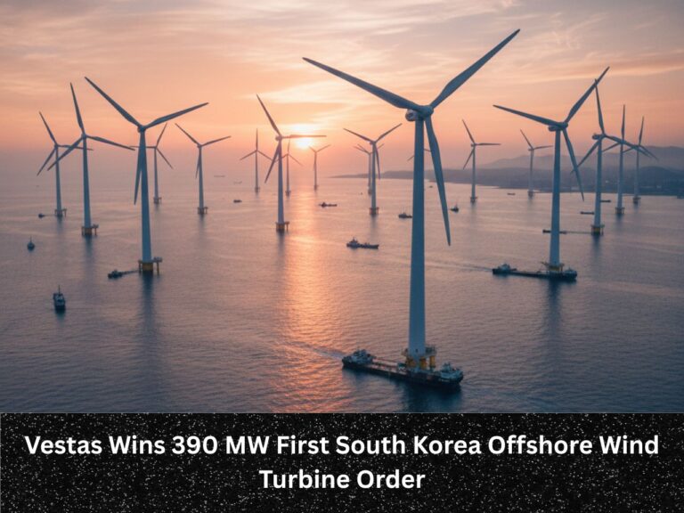 Vestas Wins 390 MW First South Korea Offshore Wind Turbine Order Vestas Wins 390 MW First South Korea Offshore Wind Turbine Order